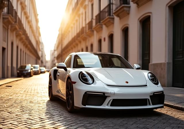 Porsche 911 suspensão rebaixada